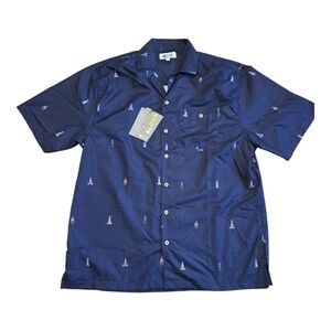 Mens UZZI Button Down Shirt